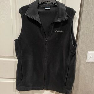 Columbia Black Fleece Vest Men’s